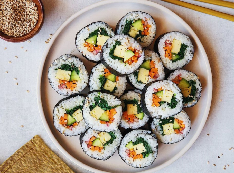 Original Koreanisches Gimbap: Einfache und Leckere Reisrollen für unterwegs