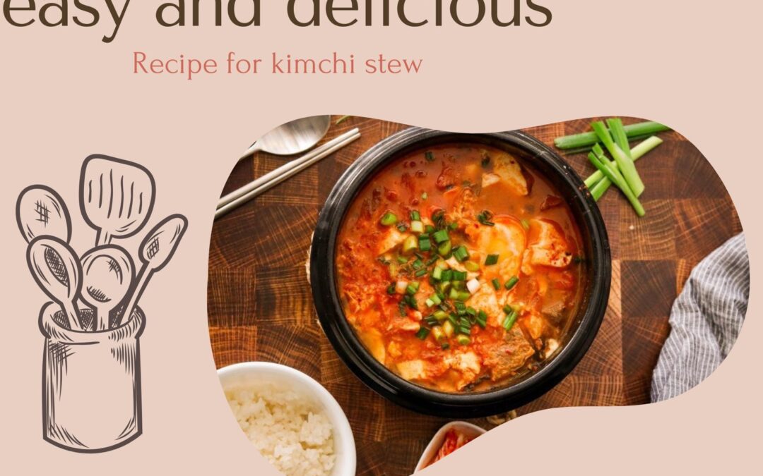 Rezept für Kimchi-Jjigae (Kimchi-Eintopf)
